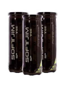 Pacote com 3 potes de Softee Softjim Potenza | Bolas