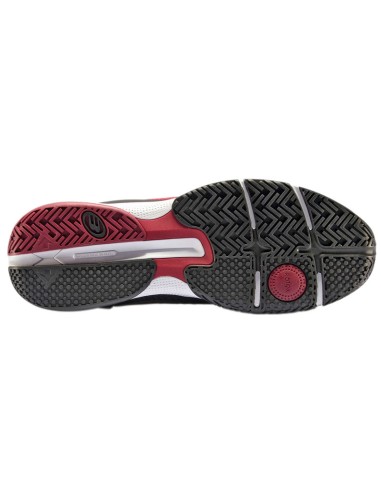Bullpadel Hack Hybrid Fly 22 Burgunderrote Schuhe | Padel-Schuhe