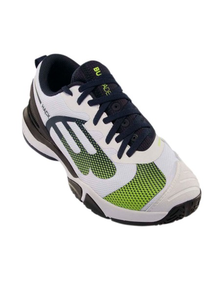 Bullpadel Hack Hybrid Fly 22 Weiße Schuhe | Padel-Schuhe