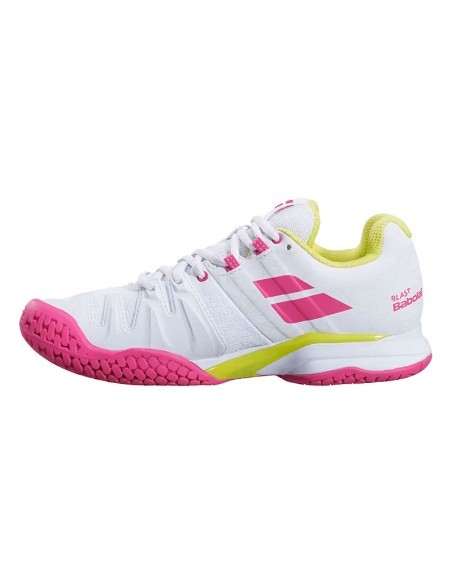 Zapatillas Babolat Propulse Blast White/Pink