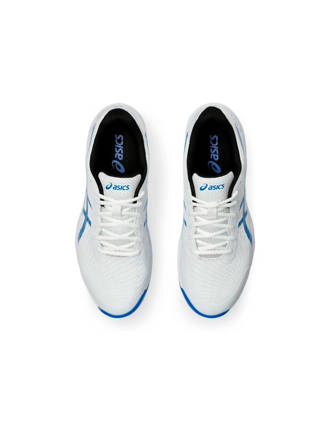 Asics Gel Game 9 Clay White Blue Shoes Padel Sneakers Padel Sneakers