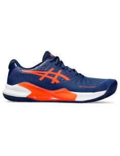 Asics Gel Challenger 14 Clay Schuhe Marineblau Orange | Zapat...