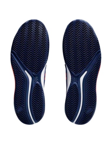 Asics Gel Challenger 14 Clay Shoes Navy Blue Orange | ... ...