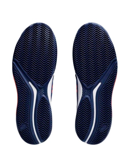 Asics Gel Challenger 14 Clay Shoes Navy Blue Orange | ... ...