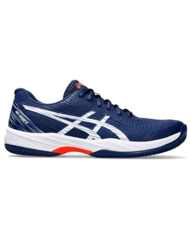 Asics Gel Game 9 Clay Navy Blue White Shoes