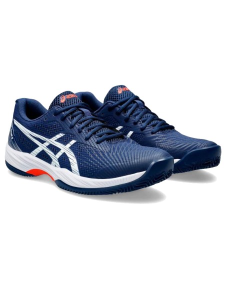 Scarpe Asics Gel Game 9 Clay Blu Navy Bianco | Scarpe da ginnastica di...