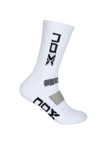 Nox Half Round Technical Socks White Blue