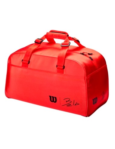 Bolsa wilson bela small duffle rojo