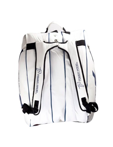 Saco de remo Power Padel Branco e Azul Marinho | Sacos e mochilas p...