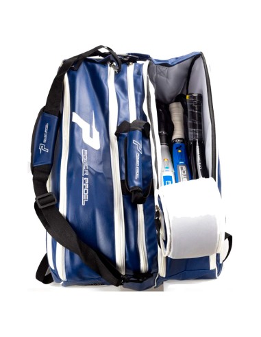 Power Padel Padelschlägertasche in Blau und Weiß | Paddeltaschen un...