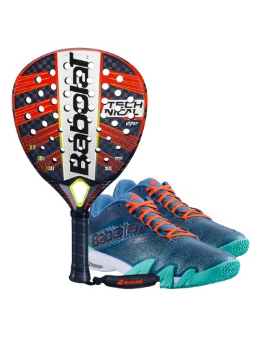 Babolat Technical Viper + Jet Premura Electric Green