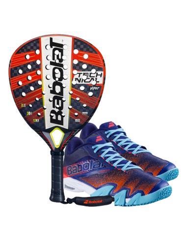 Babolat Technical Viper + Jet Premura Blue