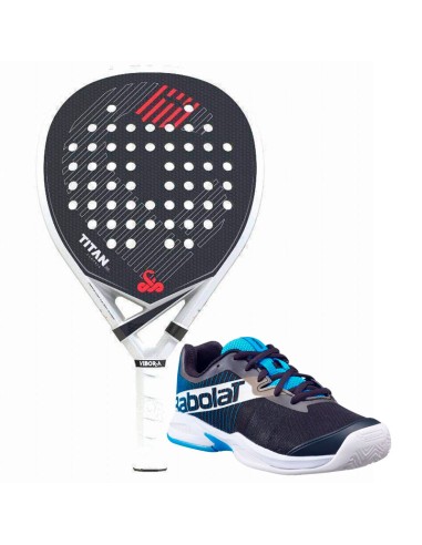 Vibora Titan Junior + Babolat Premura JR