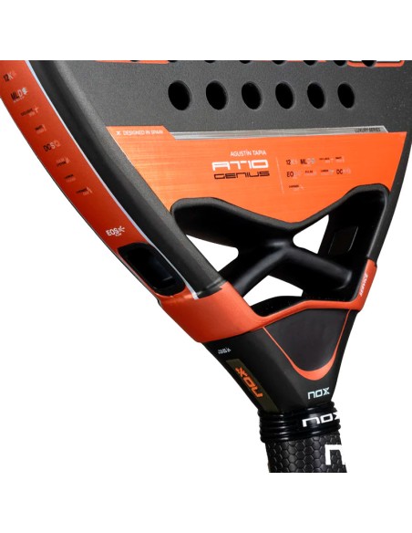 Pala Nox Luxury AT10 Genius Attack 12K Alum 2025 di Agustín Tapia |...