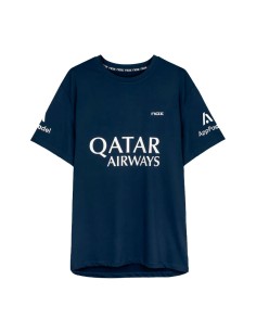 Nox Sponsors AT10 Blue T-shirt by Agustín Tapia | padel clothing