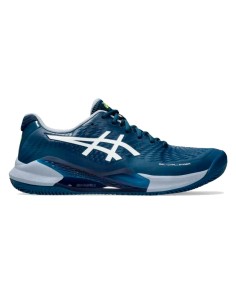 Zapatillas Asics Gel Challenger 14 Clay Azul Mako Blanco