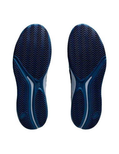 Tênis Asics Gel Challenger 14 Clay Azul Mako Branco | Padel Tênis