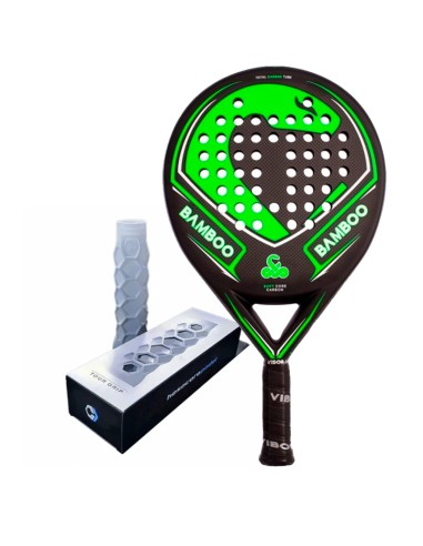 Pack de padel Vibora Bamboo + Grip Hesacore