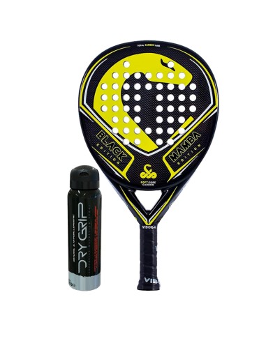 Pack de padel Vibora Black Mamba + Dry Grip