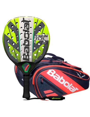 Pack de padel Babolat Counter Viper + Paletero Juan Lebron