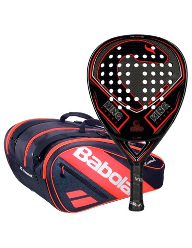 Pack de padel Vibora King Cobra + Paletero Juan Lebron