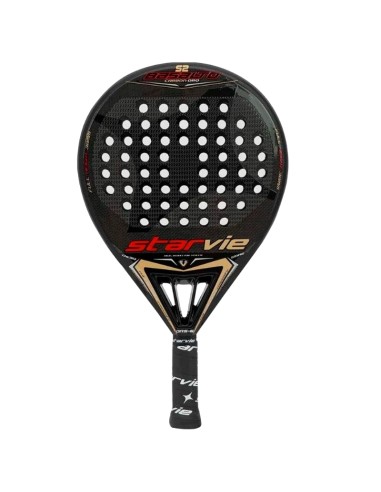 Pala de pádel StarVie Basalto Carbon Oro