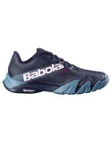 Babolat Jet Premura 2 Schuhe Schwarz Atlantikblau