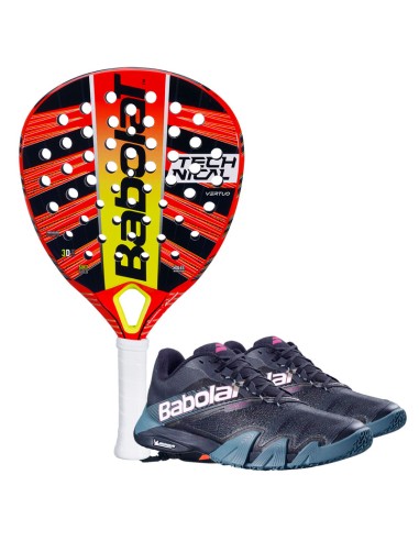 Pack de pádel Babolat Technical Vertuo + Zapatillas Babolat Premura