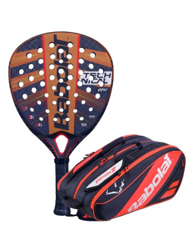 Pack de padel Babolat Technical Viper 2024 + Paletero Juan Lebron