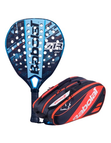 Pack de padel Babolat Air Viper 2024 + Paletero Juan Lebron