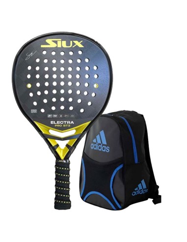 Pack de pádel Siux ST3 Pro + Mochila Adidas