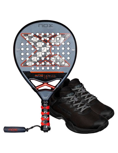 Padel Pack Nox AT10 Genius 18K 2025 + Zapatillas Nox Hexa