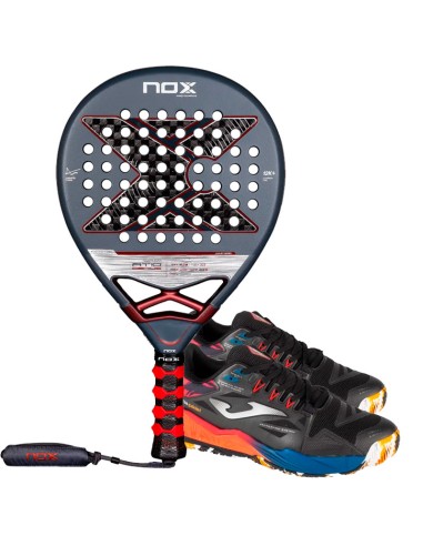 Padel Pack Nox AT10 Genius 12K 2025 + Zapatillas Joma Spin