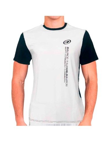 Camiseta Bullpadel Smash Blanco