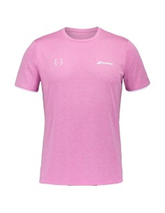 T-shirt col rond Babolat Juan Lebron rose T-shirt | vêtements de pa...