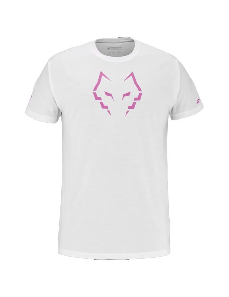 Babolat Cotton Tee Juan Lebron Weißes T-Shirt | Paddelkleidung