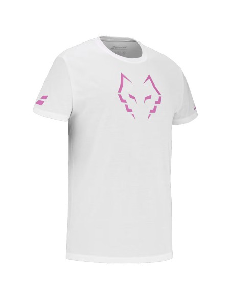 Babolat Cotton Tee Juan Lebron White T-shirt | paddle clothes paddl...