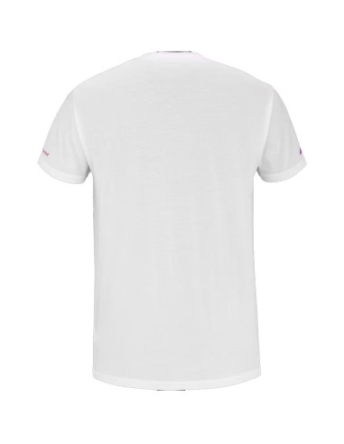 T-shirt Babolat Cotton Tee Juan Lebron Bianca | vestiti da pagaia