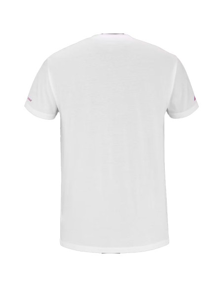 Babolat Cotton Tee Juan Lebron White T-shirt | paddle clothes paddl...