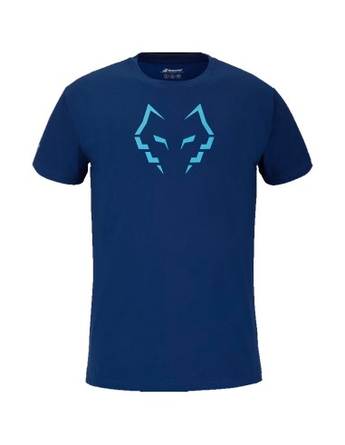 Camiseta Babolat Cotton Tee Juan Lebron Estate Blue