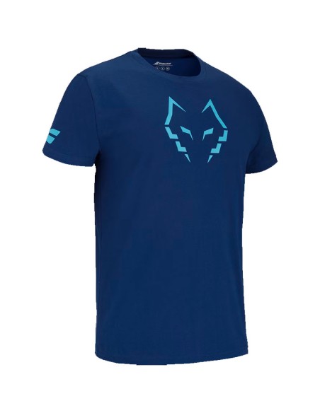 Camiseta Babolat Cotton Tee Juan Lebron Estate Blue