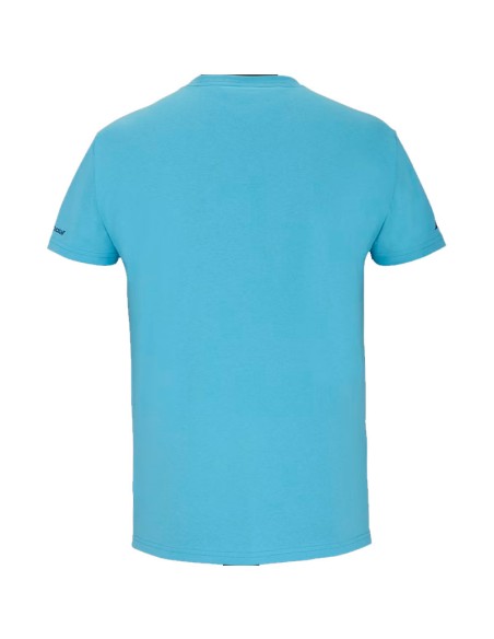 T-shirt Babolat Cotton Tee Juan Lebron Bleu | vêtements de pagaie