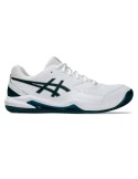 Asics Gel Dedicate 8 Clay White Green Saxon Shoes