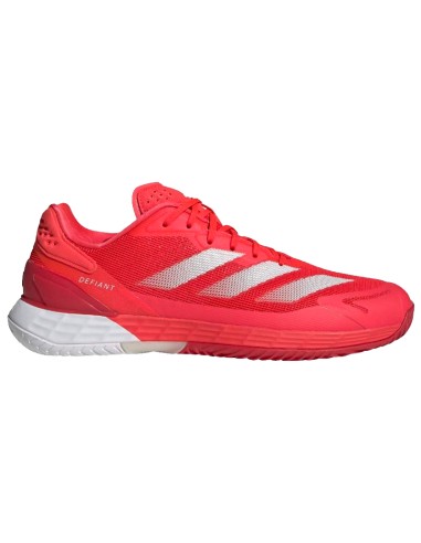 Scarpe da ginnastica Adidas Defiant Speed 2 rosse metallizzate