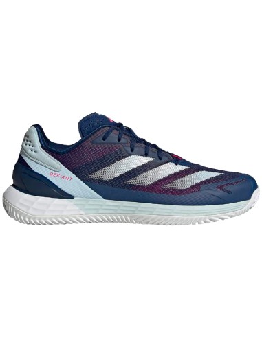 Chaussures de terre battue Adidas Defiant Speed 2 Bleu foncé Blanc