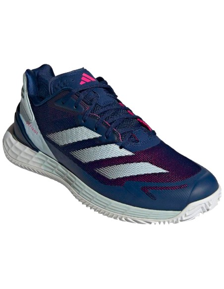 Scarpe Adidas Defiant Speed 2 Clay Blu Scuro Bianco | Scarpe da padel