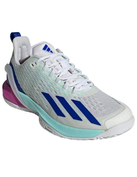 Adidas Adizero Cybersonic White Aqua Blue Sneakers | Padel Sneakers