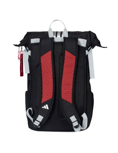 Adidas Ale Galan Multigame 3.4 Backpack Black Red | Padel bags and ...