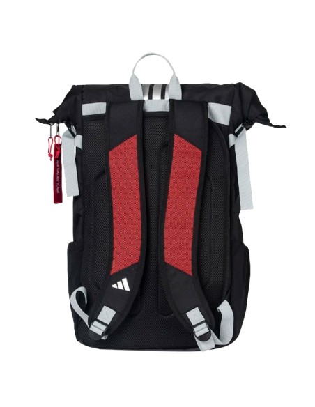 Mochila Adidas Ale Galan Multigame 3.4 Negro Rojo
