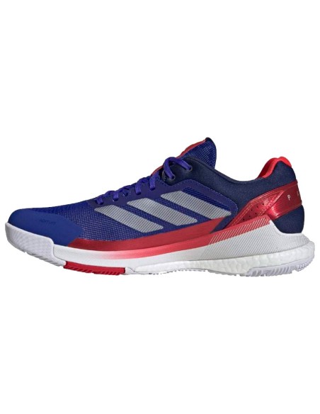 Adidas Crazyquick Boost Padel Shoes Azul Prata Branco | Padel Tênis